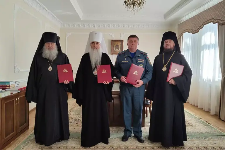 Состоялось подписание соглашения между Симбирской митрополией и Главным управлением МЧС России по Ульяновской области