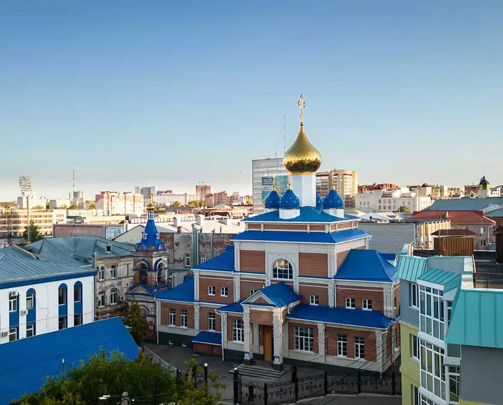 Храм во имя трех святителей г. Ульяновска