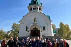 Воспитанники реабилитационного центра “Подсолнух” посетили Андреевский храм