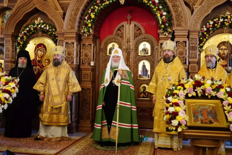 Патриаршая проповедь в Неделю 17-ю по Пятидесятнице после Литургии в храме равноапостольного князя Владимира в Анапе