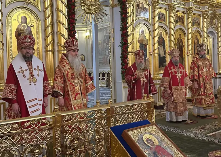 Митрополит Лонгин принял участие в торжествах в Саранске
