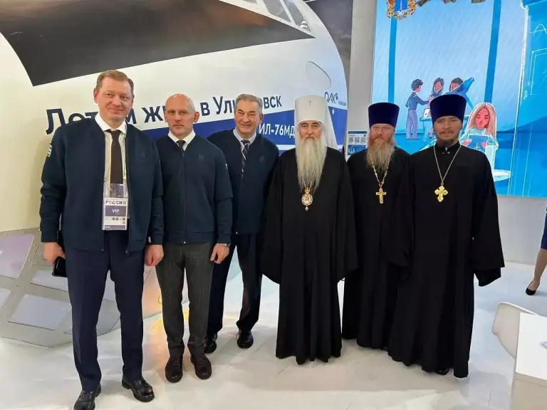 Митрополит Лонгин посетил День Ульяновской области на выставке достижений регионов