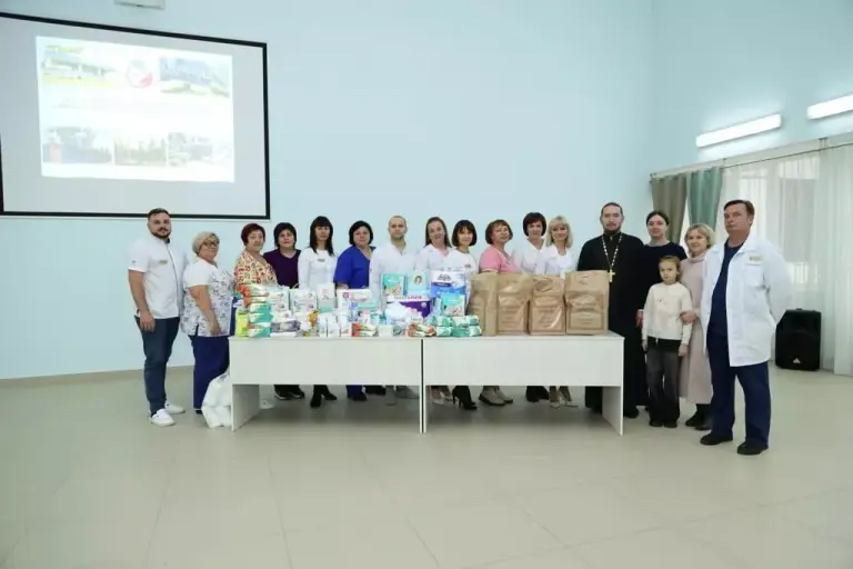 Передана благотворительная помощь для новорожденных