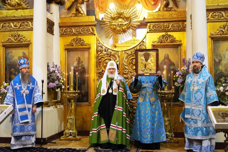 Патриаршая проповедь после Литургии в храме иконы Божией Матери «Всех скорбящих Радость» на Большой Ордынке в Москве
