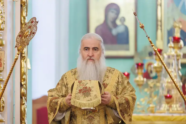 Божественная литургия в Воскресенско-Германовском храме г. Ульяновска