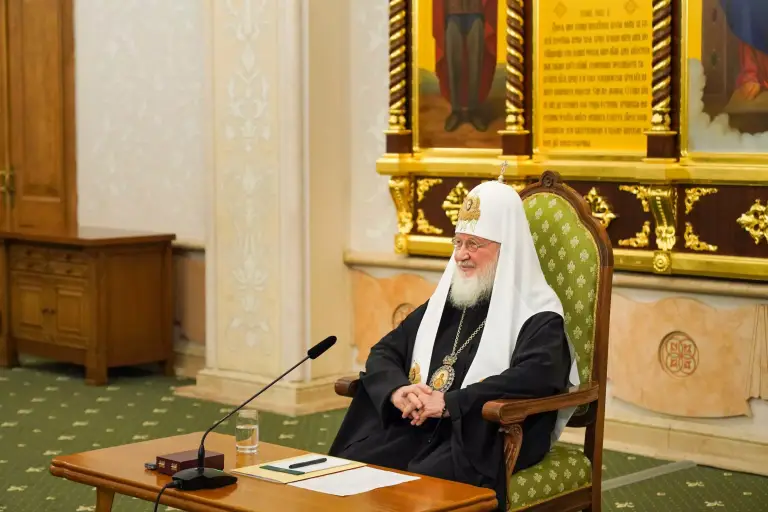 Выступление Святейшего Патриарха Кирилла на встрече с победителями и призерами I и II Общероссийских олимпиад по богословию