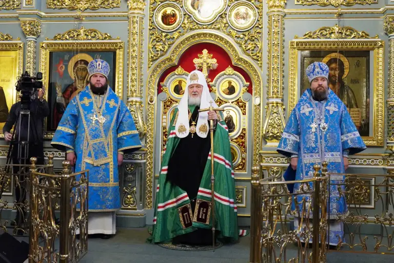Патриаршая проповедь после Литургии в Знаменском храме при Главном управлении МВД России по г. Москве