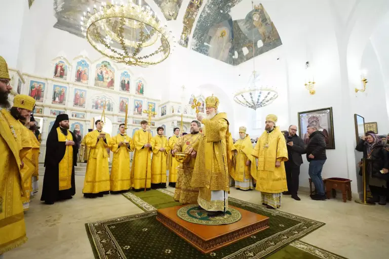 Патриаршая проповедь после Литургии в храме Живоначальной Троицы при бывшем приюте Бахрушиных г. Москвы
