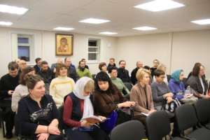 Учащиеся Центра подготовки церковных специалистов встретились с участниками Рождественских чтений