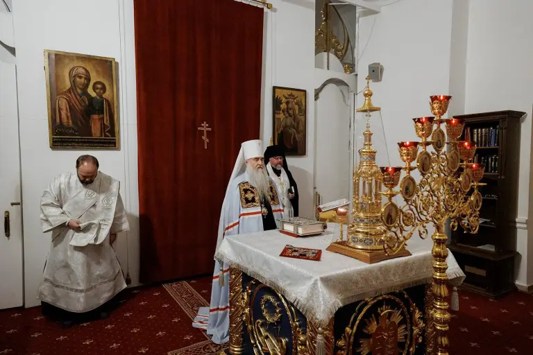 Уставное богослужение в Спасо-Вознесенском кафедральном соборе г. Ульяновска