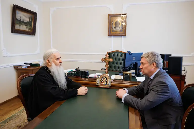 Состоялась встреча главы митрополии и губернатора Ульяновской области