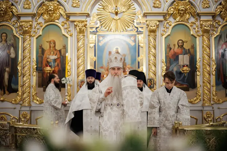 Всенощное бдение в Спасо-Вознесенском кафедральном соборе г. Ульяновска