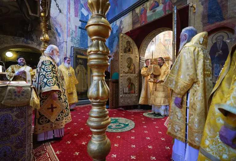 Патриаршая проповедь в день памяти святителя Петра после Литургии в Успенском соборе Московского Кремля