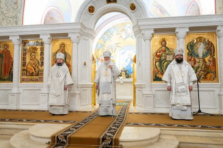 Патриаршая проповедь в Крещенский сочельник после Литургии в Храме Христа Спасителя