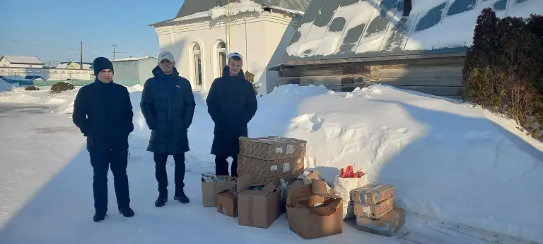 Помощь военнослужащим от прихожан храма Богоявления Господня в с. Арское