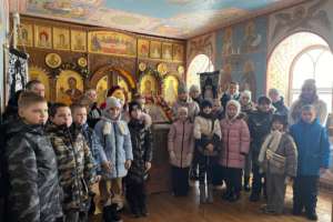 В Спасском женском монастыре провели выездное занятие для школьников