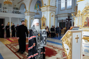 Уставное богослужение в Спасо-Вознесенском кафедральном соборе г. Ульяновска