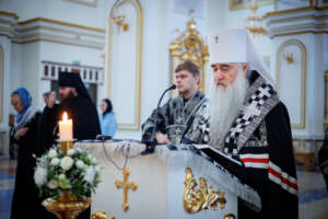 Уставное богослужение в Спасо-Вознесенском кафедральном соборе Ульяновска