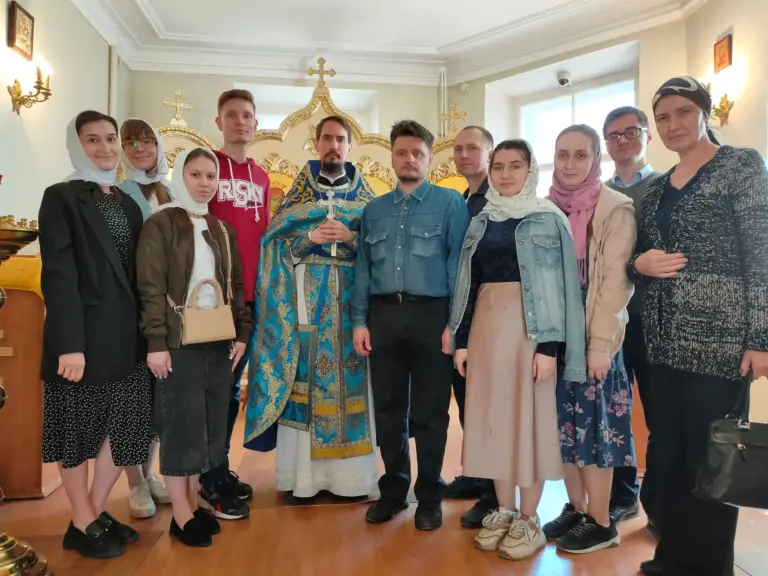 В часовне при медфаке УлГУ совершена Божественная литургия