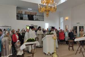 Совершен чин малого освящения храма во имя святителя Луки Крымского