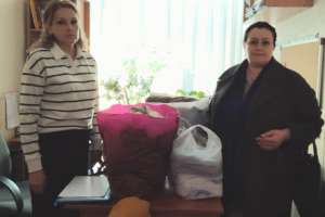 Волонтеры передали помощь для пострадавших из Белгородской области