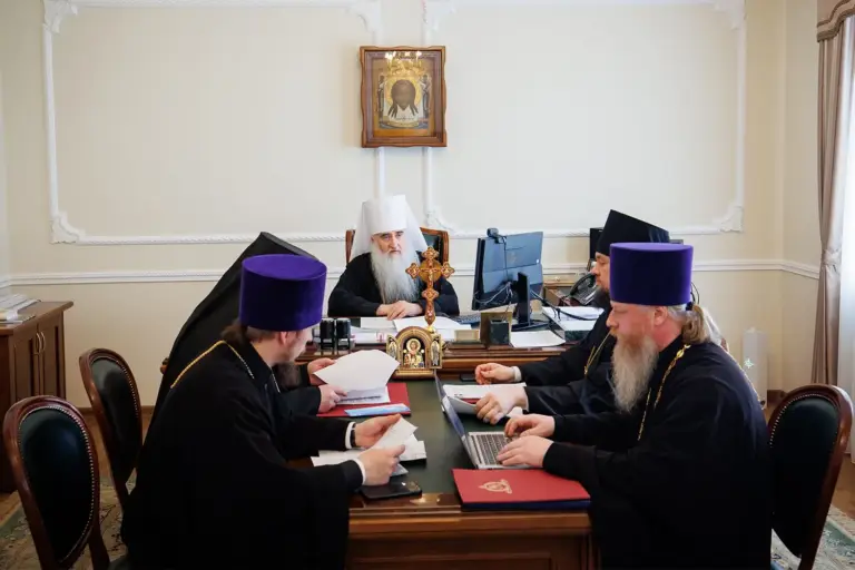Прошло заседание Архиерейского совета Симбирской митрополии