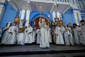 В Симбирской епархии прошли Пасхальные богослужения