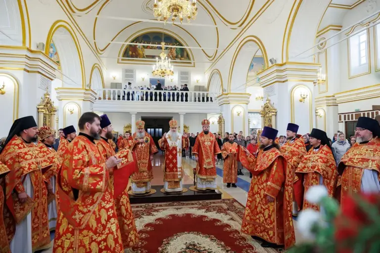 Состоялось соборное служение архиереев Симбирской митрополии