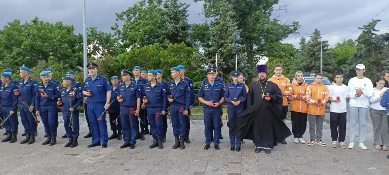 Священник Симбирской епархии принял участие в акции «Свеча памяти»