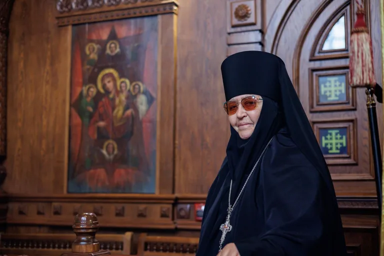 Митрополит Лонгин поздравил игумению Магдалину (Митропольскую) с юбилеем