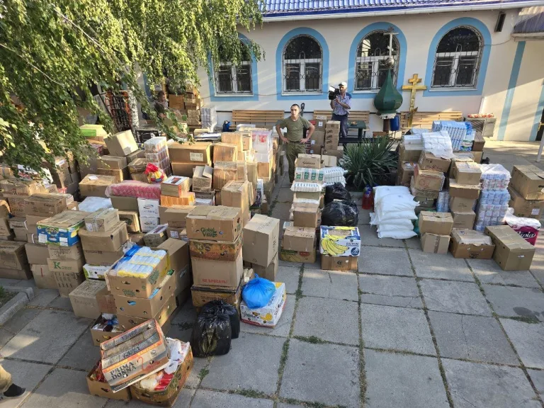 Отчет о церковной помощи пострадавшим в Курской и Белгородской областях за 19 августа