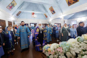 Всенощное бдение в храме в честь Рождества Пресвятой Богородицы г. Ульяновска