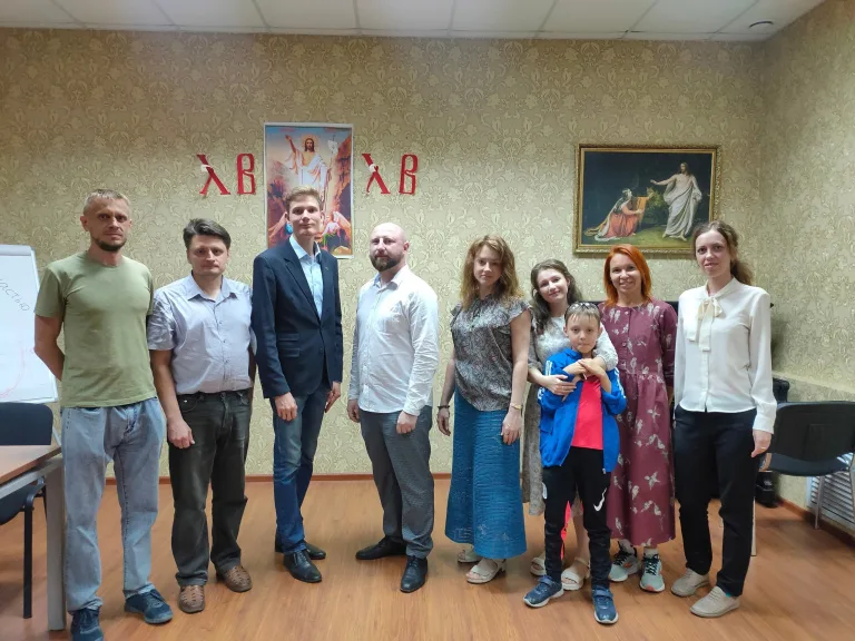 Православные добровольцы встретились с руководителем молодежного просветительского хорового проекта «Ритмы веры»