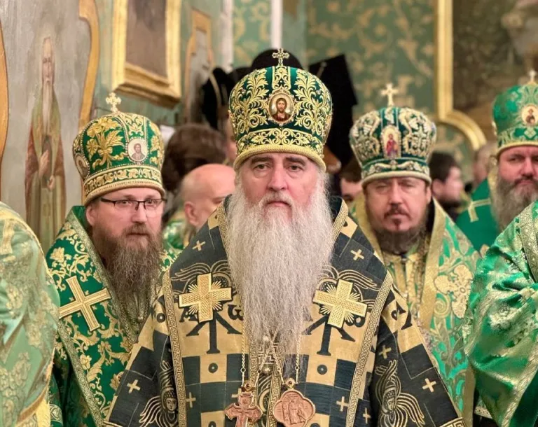 Митрополит Симбирский и Новоспасский Лонгин принял участие в торжествах в Троице-Сергиевой Лавре