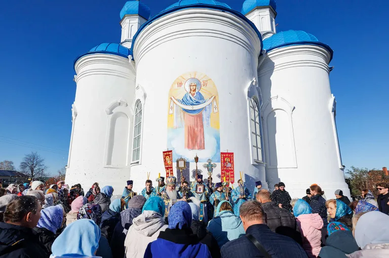 Прославляем заступничество Божией Матери: в Симбирской епархии отметили праздник Покрова Пресвятой Богородицы