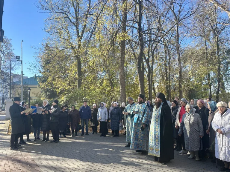 В день престольного праздника Симбирского Покровского мужского монастыря совершена лития