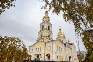 Всенощное бдение в Спасо-Вознесенском кафедральном соборе г. Ульяновска