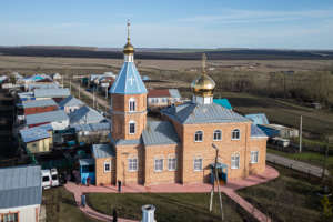 Всенощное бдение в храме в честь иконы Божией Матери «Всех скорбящих Радость» с. Старые Алгаши