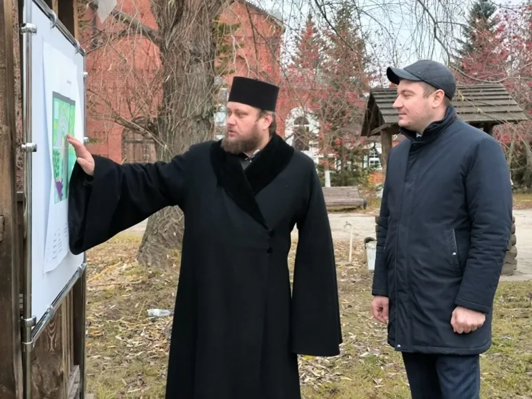 Благоустройство территории храма поможет благоустройству микрорайона