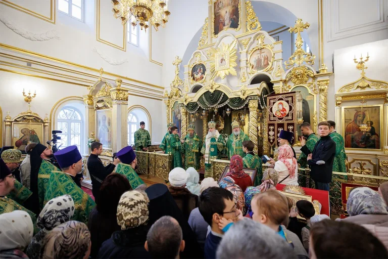 В Симбирске почтили память святого блаженного Андрея — небесного покровителя города