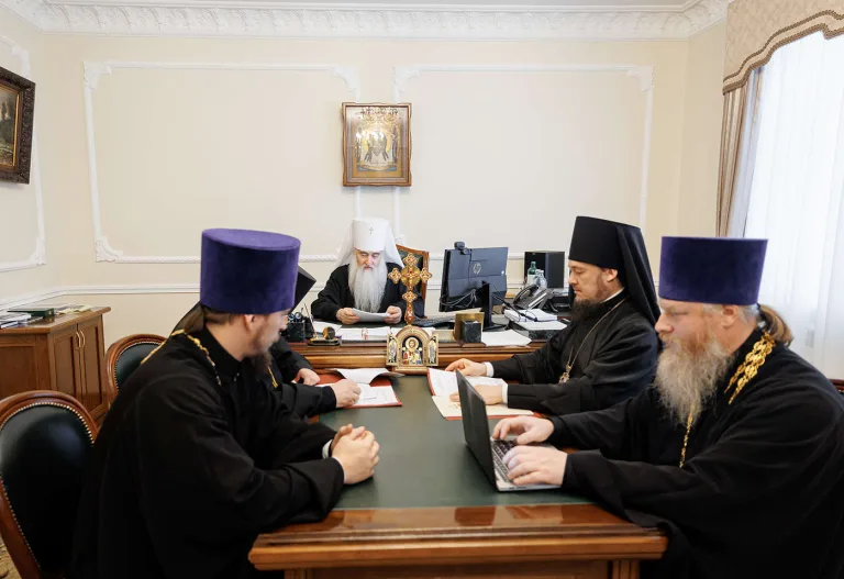 Состоялось заседание Архиерейского совета Симбирской митрополии