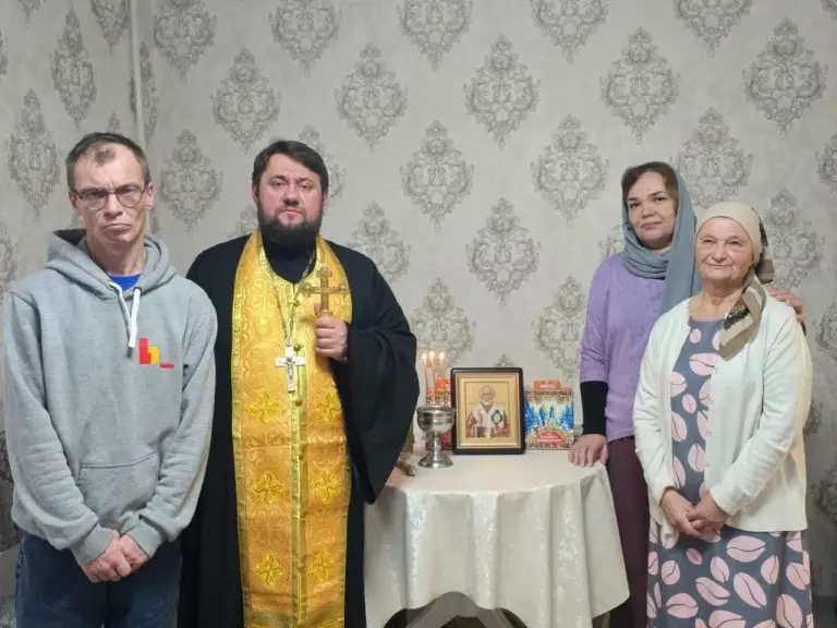 Симбирская епархия помогла пострадавшей от пожара семье