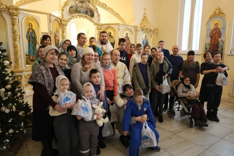 В Никольском храме Ульяновска совершена Литургия для особенных детей