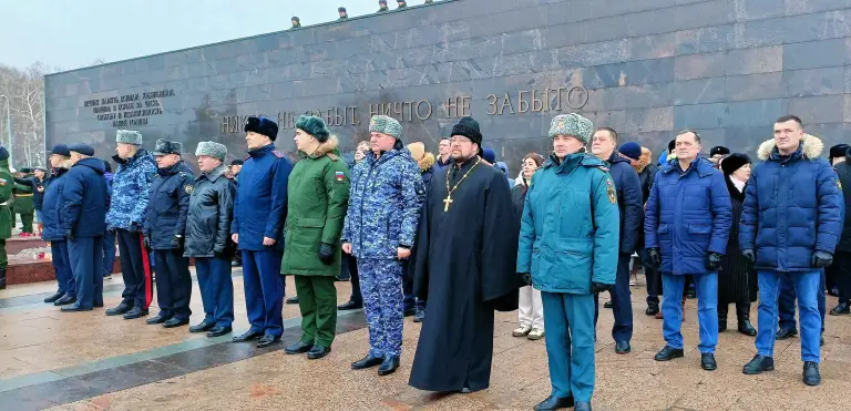 В Ульяновске почтили память воинов, погибших в Сталинградской битве