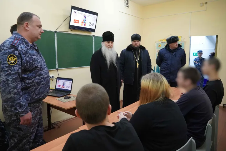 Митрополит Лонгин посетил следственный изолятор № 1 г. Ульяновска