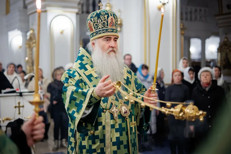Полиелейное богослужение в Спасо-Вознесенском кафедральном соборе г. Ульяновска