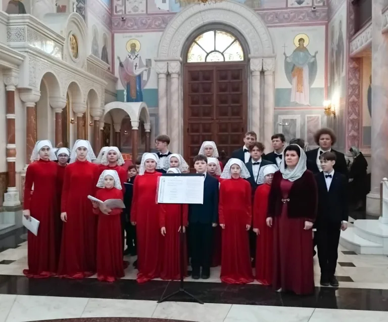 Архиерейский детский хор «Радость» принял участие в фестивале-конкурсе «Пасха над Волгой»