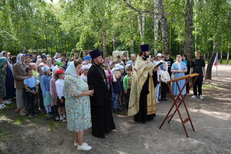 В санатории «Итиль» впервые организована летняя православная смена