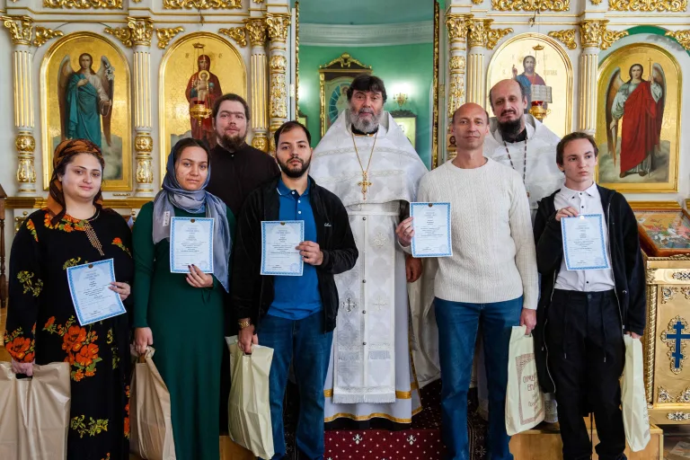 ‎В Воскресенско-Германовском храме совершена Крещальная литургия