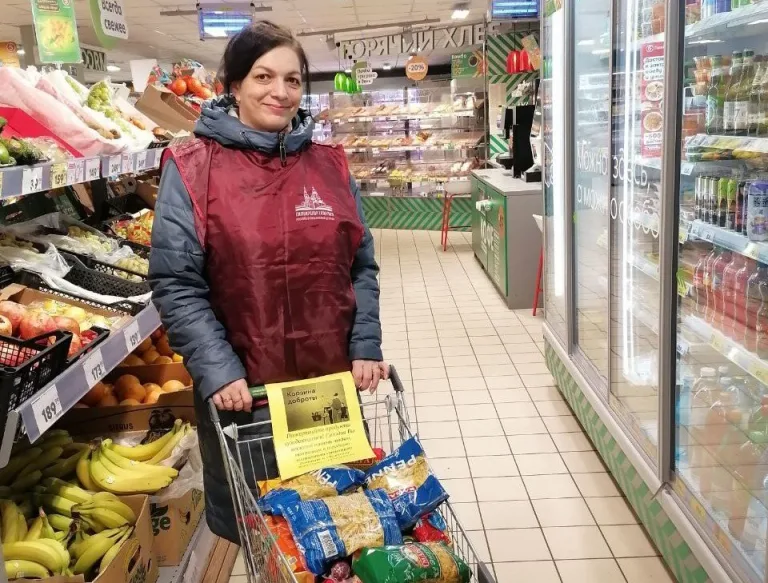 316 кг продуктов для нуждающихся собрано в ходе акции «Корзина доброты» в октябре
